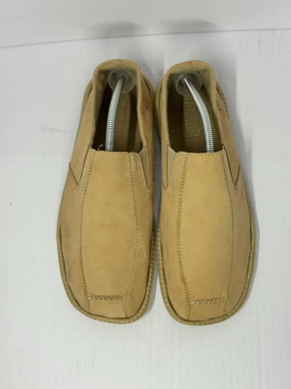 Sanuk Vagabond Slip-On Loafers Men’s Size 11 Tan Casual Comfort Shoes
